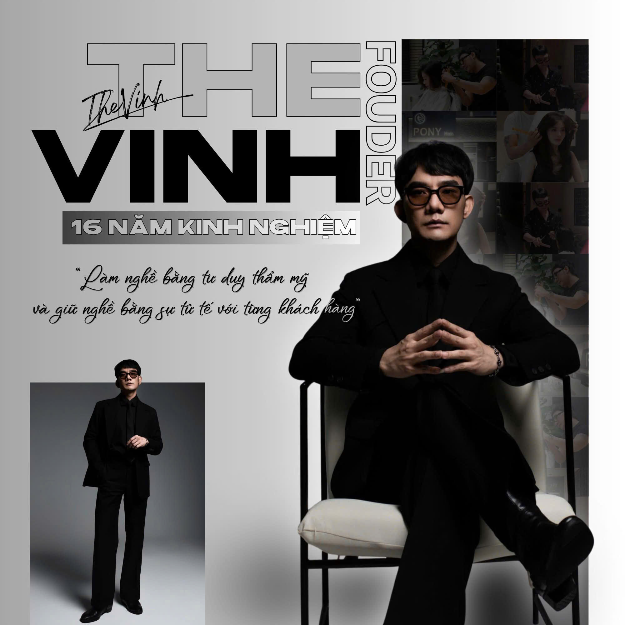 Hồ sơ phong cách của Thế Vinh tại Pony Hair